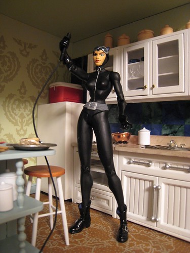 Selina Whips Up Something in the Kitchen