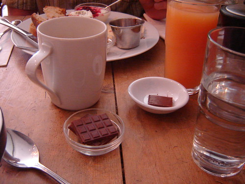 Chocolates and coffees
