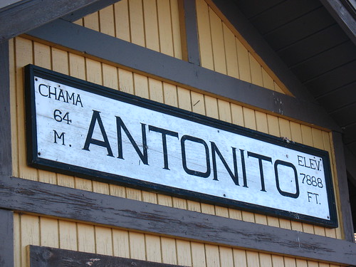Antonito station, high altitude