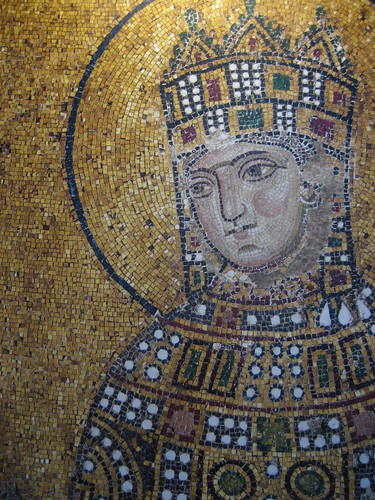 mosaic in the hagia sofia