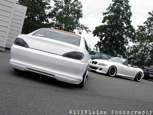 Tuning White BMW Z3 and Peugeot 406 coupe by willvision
