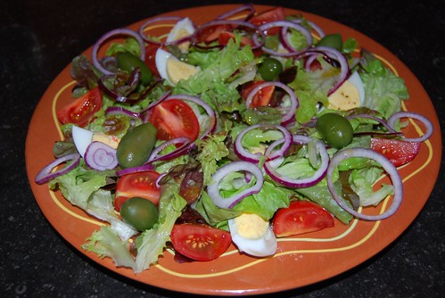 gegrilde sardientjes en salade 001