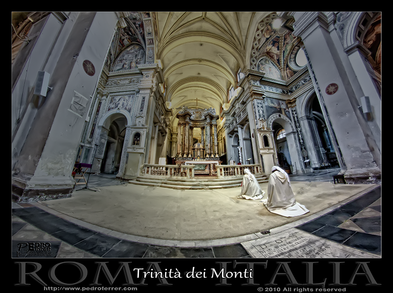 Roma - Trinità dei Monti - interior