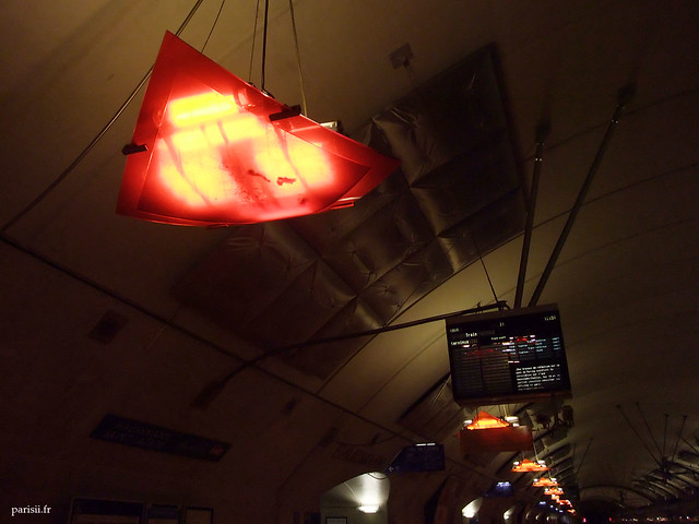 Luminaire de la Gare d'Haussmann - St Lazare