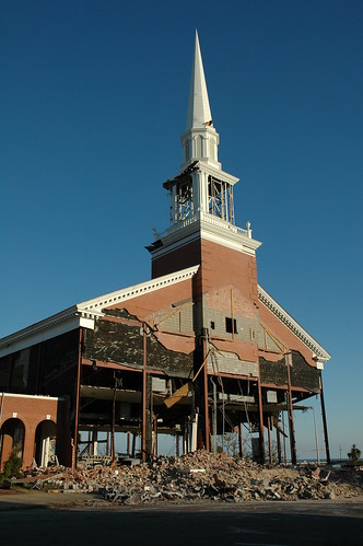 1st Baptist Gulfport after Katrina