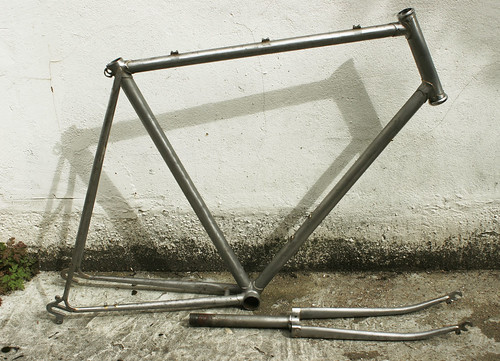 The whole sanded frame