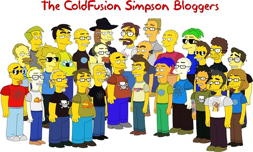 The Simpsons ColdFusion Bloggers