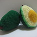 Avocado Fruit - Amigurumi Crochet by melbangel