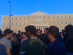 Protesta en Syntagma