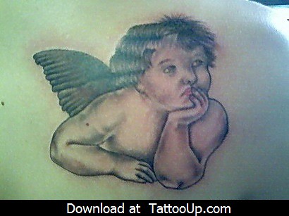 beckham angel tattoo. eckhams angel tattoo by