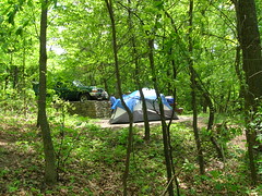 Jason's tiny little tent