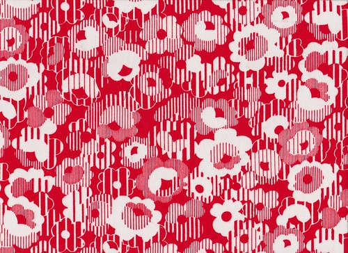 Red And White 81. Red amp; White Flower Pattern