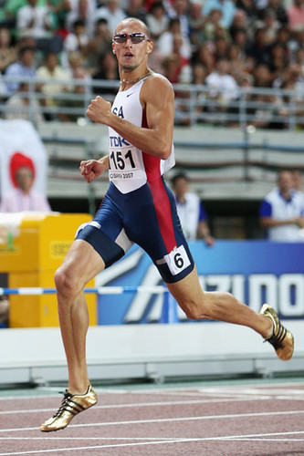 IAAF.org - Jeremy Wariner, USA, won 400m race with the best world performance in 43.45, august 31, 2007.
