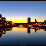 Liffey Sunset a la Nokia - Dublin, Ireland