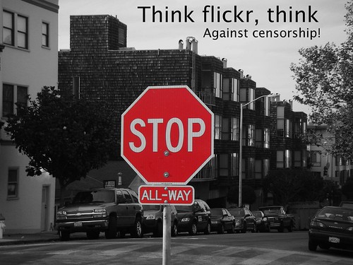 Stop censorship on flickr!