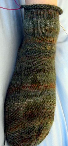 partial sock 2, view 3
