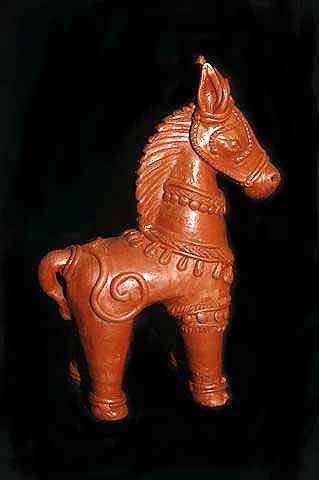 Terracotta Horse, Clay Handicraft