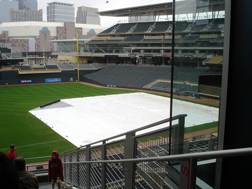 target field seating view. seat at Target Field!