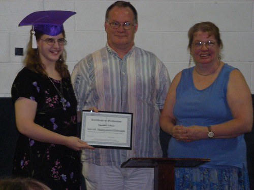 Graduation: Me and my parents