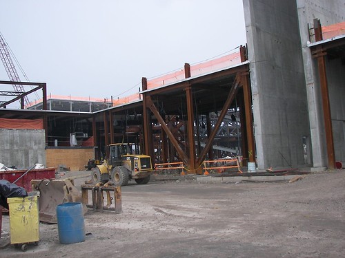 Construction at Citi Field - July 2007
