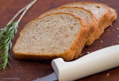 sliced wheat berry bread