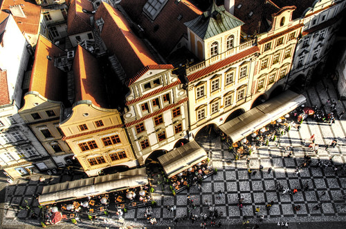 Old town square. Prague. Plaza de la ciudad vieja. Praga