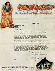 Disney Rejection Letter 1938 di sim sandwich - click to zoom in