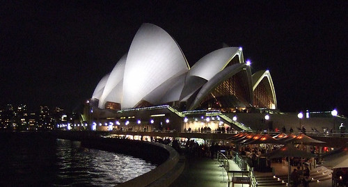 The Opera House by night