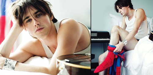 Reeve Carney brings his pretty to the stage in Spider Man.