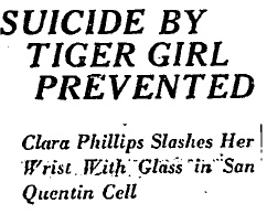 Tiger Girl Headline