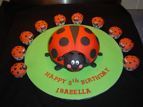 Ladybird Birthday Cakes