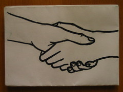 Shaking Hands by Aidan Jones, on Flickr