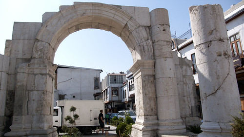 Roman arch  at Damascus