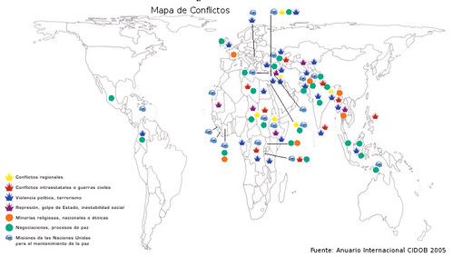 Mapa de conflictos