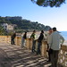 Students gather for morning Pulse Training class on terrace of Villa Elisa overlooking the Benicasim beachfront (Benicasim 2005)