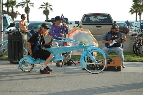bicycle in venice beach california