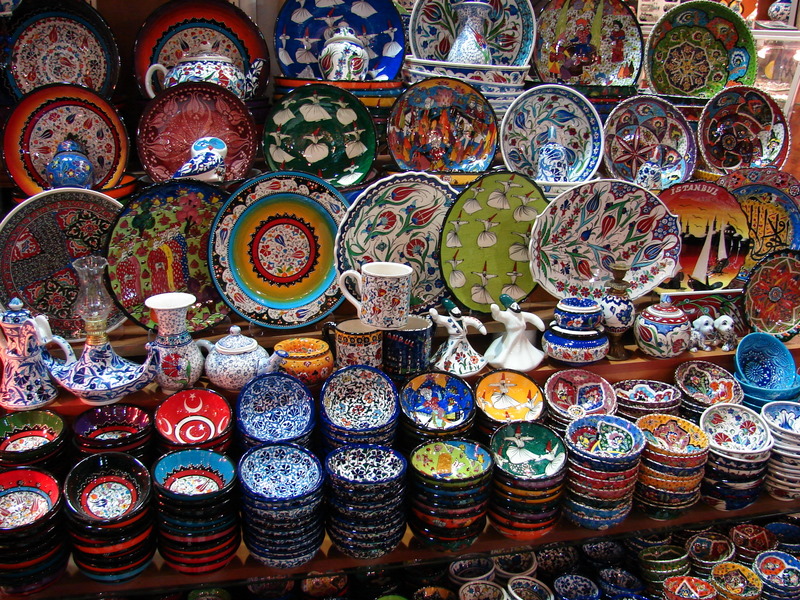 Turkish pottery