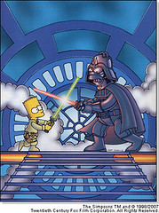 Bart Skywalker Vs Darth Homer