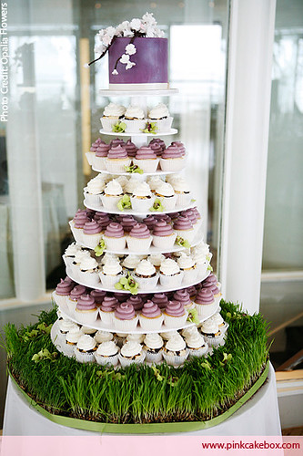 Cupcake Tower by PinkCakeBox