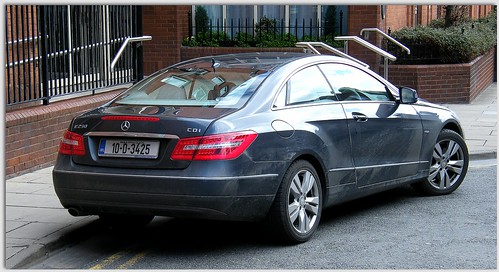 Tuesday April 26th 2011 New and elegant Mercedes Benz E250 CDI Coupe in