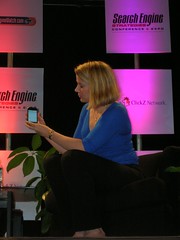 Marissa Mayer shows Google on the iPhone