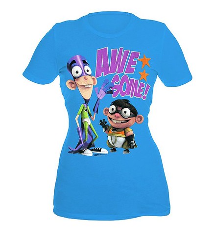 Fanboy And Chum-Chum Awesome! Girls T-Shirt