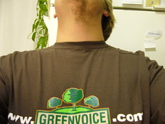 Greenvoice T-shirt back