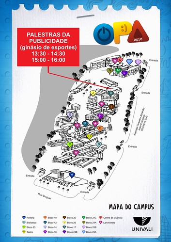 Mapa do Campus - OPA 2010
