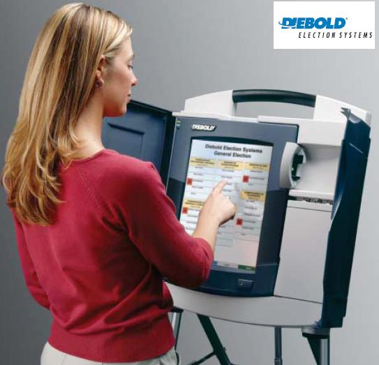 Associated Press fileHow to use a Diebold voting machine is demonstrated in