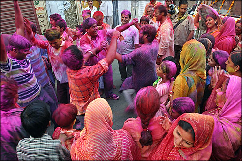 Holi celebrations in September - Agra