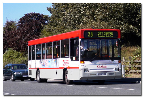 Plymouth Citybus 118 L118YOD