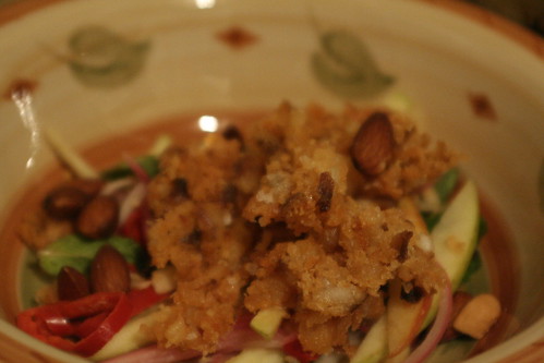 Yum Pla-Duk Fu - Crispy Fish salad