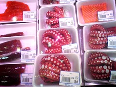 Sashimi and Such at Meidi-Ya Supermarket