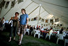 Oregon Brew Fest, in the tent
